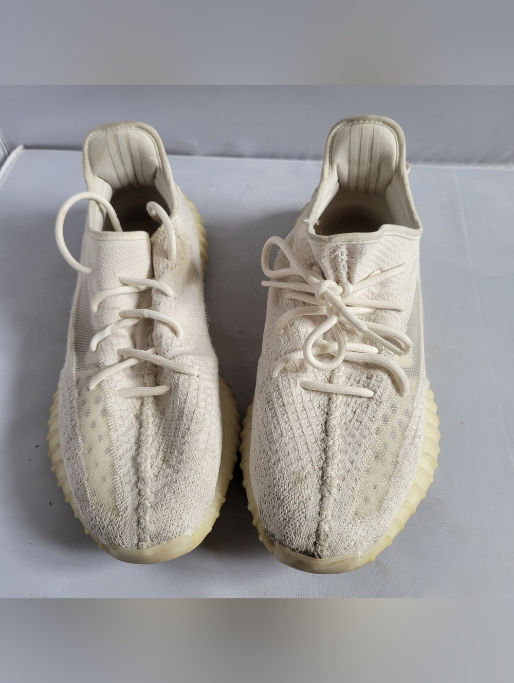 Adidas Yeezy Boost 350 V2 Cloud White Sneakers by Kanye West Men's Size 12 J68K